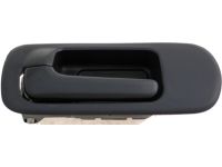 OEM Honda Civic Handle Assembly, Left Front Inside (Graphite Black) - 72160-S5A-003ZA
