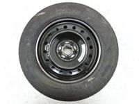 OEM Honda Civic Disk, Wheel (17X4T) (Black) (Topy) - 42700-TX4-A51