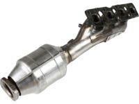 OEM Nissan Exhaust Manifold With Catalytic Converter Driver Side - 14002-7S00C