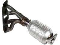 OEM Nissan Exhaust Manifold With Catalytic Converter Passenger Side - 14002-EA00A