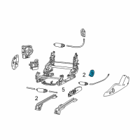 OEM Power Seat Gear Diagram - 68206499AA