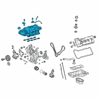 OEM Lexus Manifold Assembly, INTAK Diagram - 17120-38042