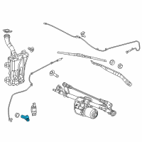 OEM 2021 Jeep Cherokee Sensor-Washer Fluid Level Diagram - 68225064AA