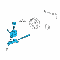 OEM Kia Amanti Cylinder Assembly-Brake Diagram - 585103F200