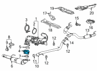 OEM Chevrolet Suburban Pressure Valve Diagram - 55514983