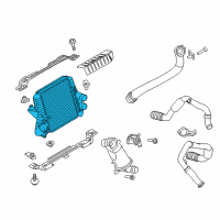 OEM Ford Intercooler Diagram - DL3Z-6K775-B