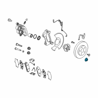 OEM Buick Axle Nut Diagram - 11612295