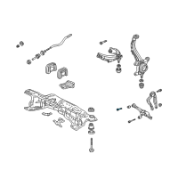 OEM Acura TL Bolt, Front Arm (Lower) (12X84) Diagram - 90118-S0A-000