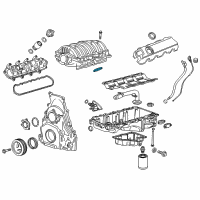 OEM Chevrolet Manifold Gasket Diagram - 12626354