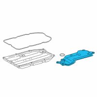 OEM Lexus RC F STRAINER Assembly, Oil Diagram - 35330-50030