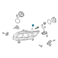 OEM Acura Socket Diagram - 33302-SZT-A01