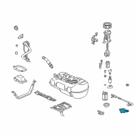 OEM Honda Valve, Vent Shut (Orvr) Diagram - 17551-S3Y-A02