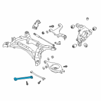 OEM Nissan 370Z Rod Complete-Radius Diagram - 55110-JK00C