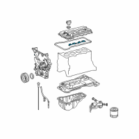 OEM Toyota 4Runner Gasket Diagram - 11214-75012