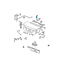 OEM 2015 Honda Civic Cylinder, Trunk Remote Control Diagram - 74886-SDA-A01