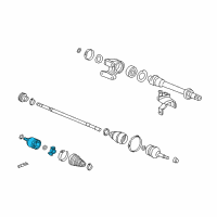OEM Acura Set, Joint Complete In Diagram - 44310-TA0-307