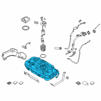 OEM Kia Fuel Tank Assembly Diagram - 31150G2600