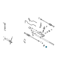 OEM Hyundai Tiburon Bush Assembly-Rack Diagram - 57726-2D000
