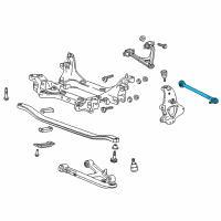 OEM Chevrolet Corvette Adjust Link Diagram - 23175952