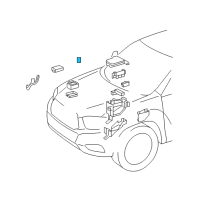 OEM Toyota Land Cruiser Relay Diagram - 90987-02028