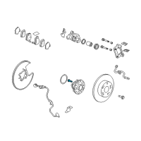 OEM Honda Civic Bolt, Wheel (Rocknel Fastener) Diagram - 90113-SM1-005
