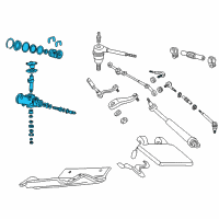 OEM Chevrolet S10 Gear Kit, Steering (Remanufacture) Diagram - 26087098