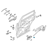 OEM Nissan Frontier Bolt-Hex Diagram - 08146-6165G