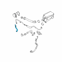 OEM Ford Vacuum Hose Diagram - BC3Z-9C493-A