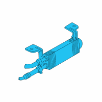 OEM Ford Power Steering Cooler Diagram - 6L5Z-3D746-G
