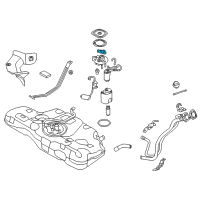 OEM Hyundai Sensor-Fuel Tank Pressure Diagram - 31435-3X500