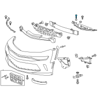 OEM Chevrolet SSR Screw - Round Washer Head 6-Lobe Diagram - 11609341