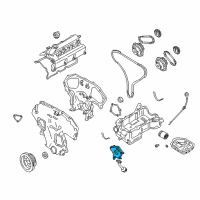 OEM Nissan 350Z Pump Assembly-Oil Diagram - 15010-8J10A
