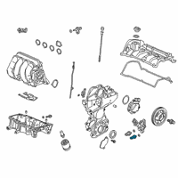 OEM Acura Switch Assembly, Valve Timing Oilpressure Diagram - 37250-R1A-A01