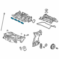 OEM Honda Civic Pkg, In Manifold Diagram - 17105-5AA-004