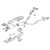OEM Acura Gasket, Pre Chamber Diagram - 18393-SDB-A00