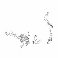 OEM 2006 Nissan 350Z Clamp Diagram - 16439-7S01E