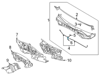 OEM Connector-Windshield Washer Diagram - 9851621100