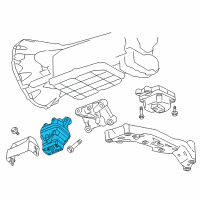 OEM 2008 Dodge Charger Support-Engine Support Diagram - 4578193AE