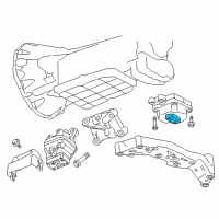 OEM Chrysler Mount-Transmission Diagram - 4578061AG