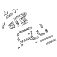 OEM Nissan 370Z Plug-Rubber Diagram - 01658-02121