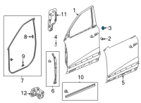 OEM Honda Grommet (20MM) Diagram - 90820-SNA-003