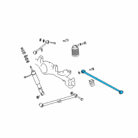 OEM Toyota Lateral Rod Diagram - 48740-35040
