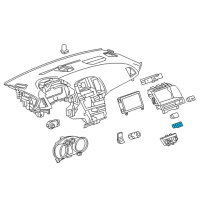 OEM Chevrolet Impala Switch Asm-Ignition & Start Diagram - 52102799