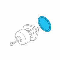 OEM Ram Seal-Water Pump To Front Cover Diagram - 4429698
