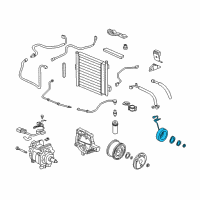 OEM Honda Civic Coil Set, Field Diagram - 38924-P06-A02