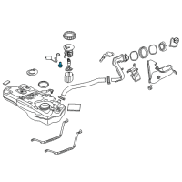 OEM Toyota Pressure Regulator Diagram - 23280-WB001