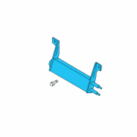 OEM Ford Power Steering Cooler Diagram - EC3Z-3D746-A