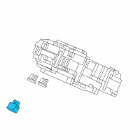 OEM Honda Relay Assembly, Power (Micro Iso) (Denso) Diagram - 39794-SDA-A02