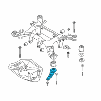 OEM BMW Push Rod Diagram - 31-10-6-861-142