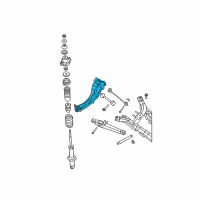 OEM Jeep Compass Link-Trailing Arm Diagram - 5272715AD